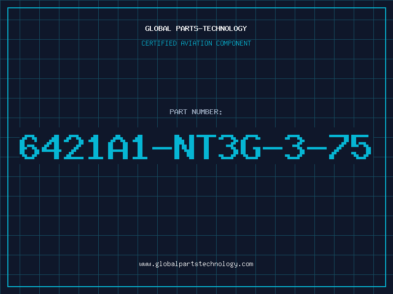 Aviation Part 6421A1-NT3G-3-75