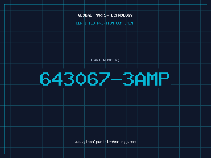 Aviation Part 643067-3Amp