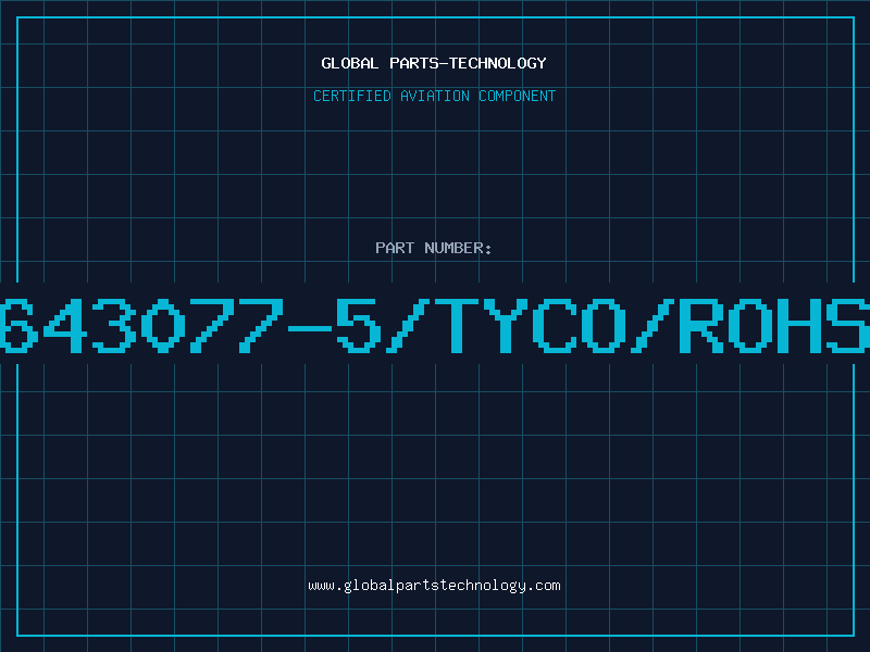 Aviation Part 643077-5/TYCO/ROHS