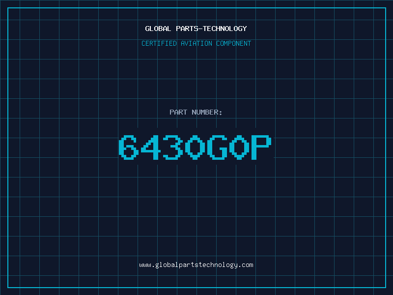 Aviation Part 6430G0P