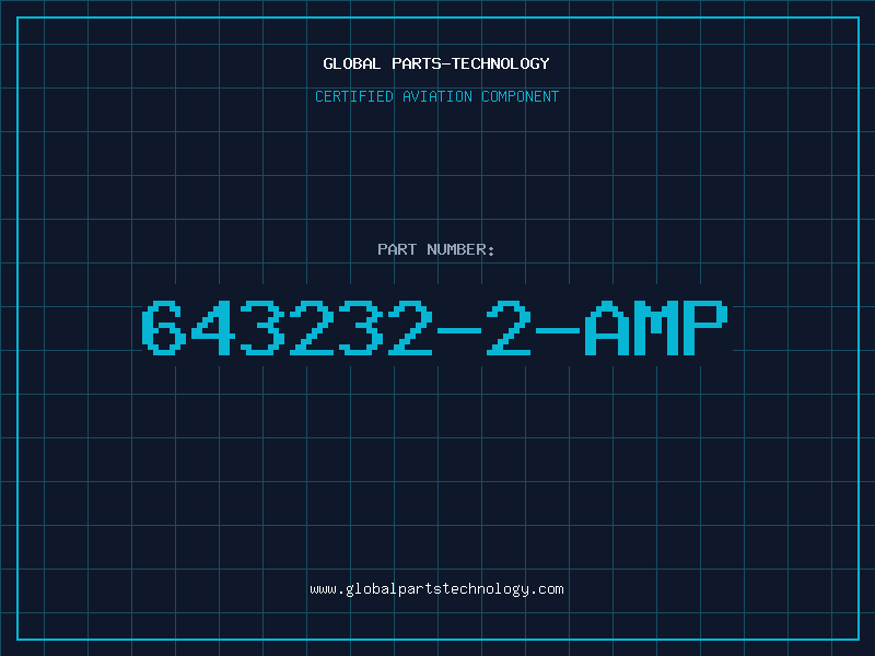 Aviation Part 643232-2-AMP
