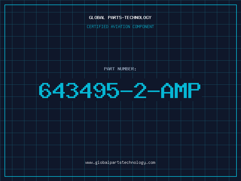 Aviation Part 643495-2-AMP