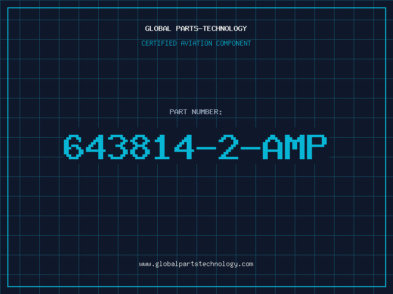Aviation Part 643814-2-AMP