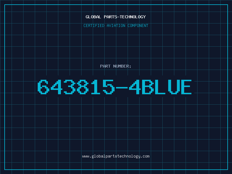 Aviation Part 643815-4BLUE