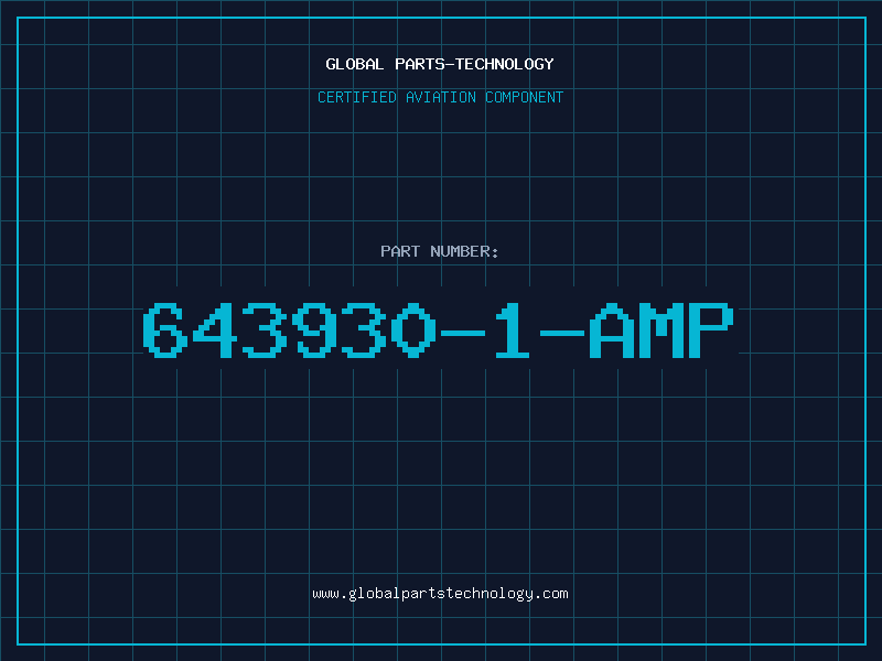 Aviation Part 643930-1-AMP