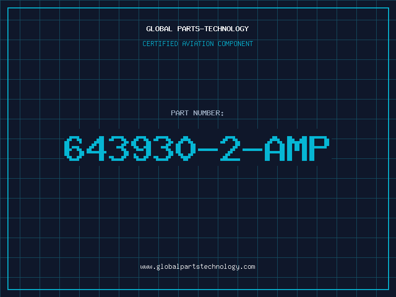 Aviation Part 643930-2-AMP