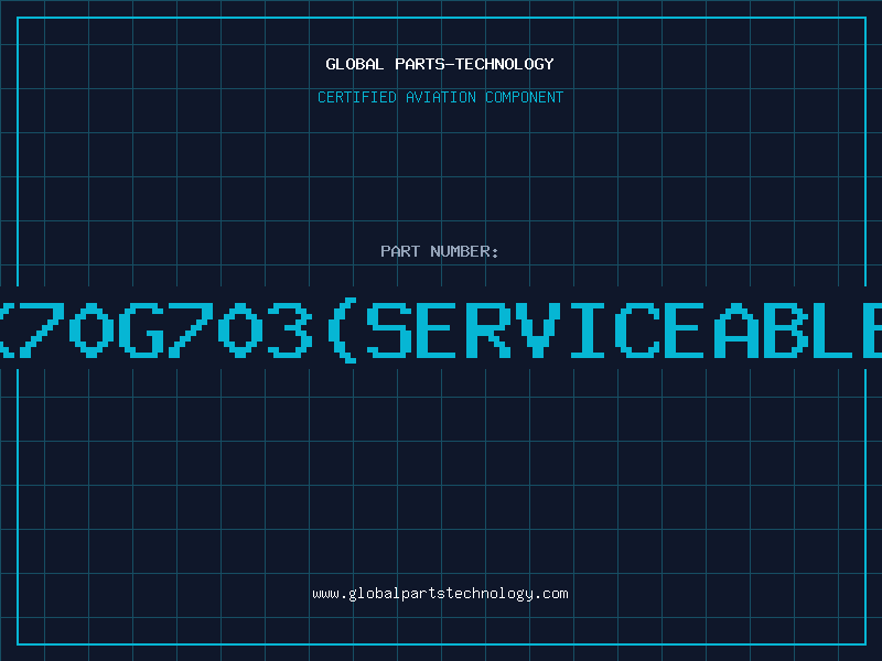 Aviation Part 6439K70G703serviceablepart