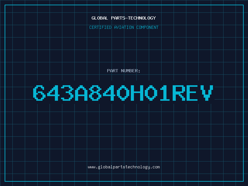 Aviation Part 643A840H01REV