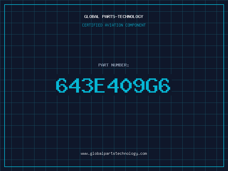 Aviation Part 643E409G6