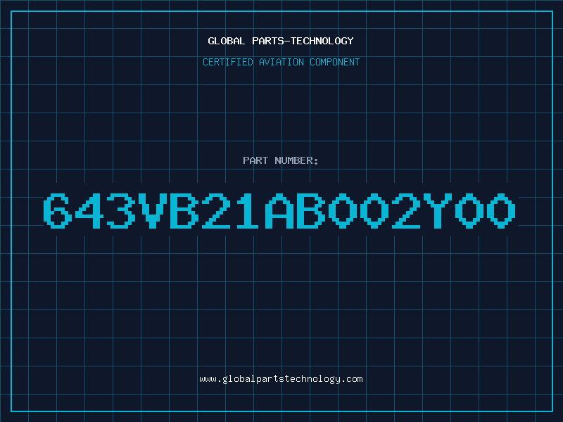 Aviation Part 643VB21AB002Y00