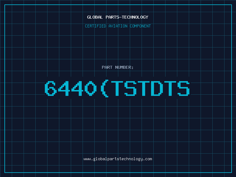 Aviation Part 6440(TSTDTS