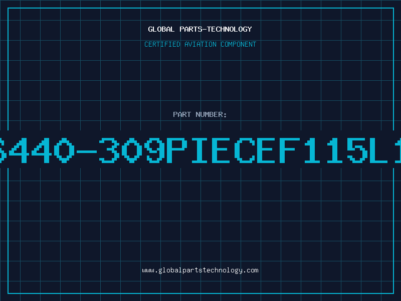 Aviation Part 6440-309PIECEF115L1