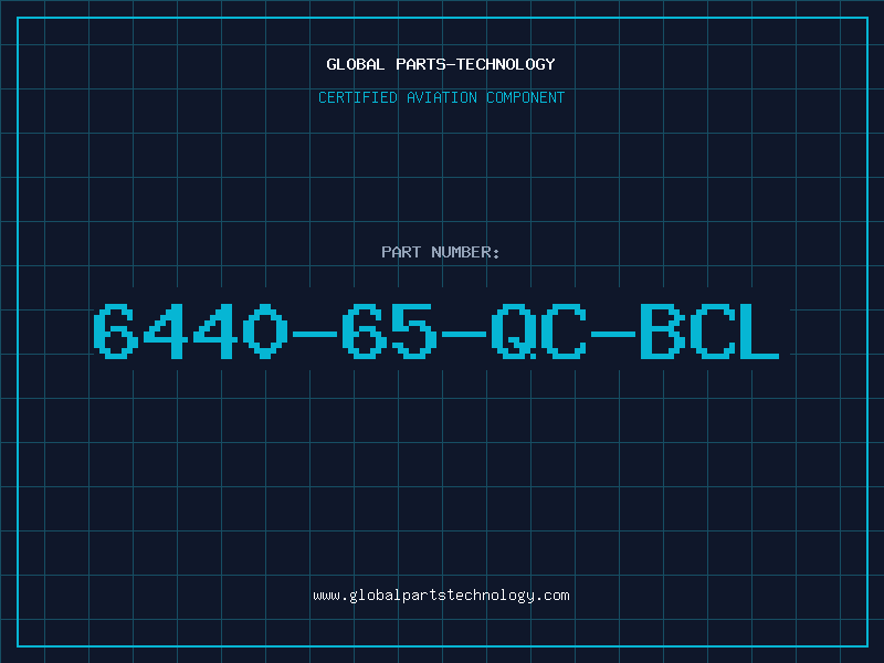 Aviation Part 6440-65-QC-BCL