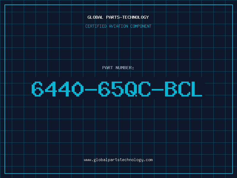 Aviation Part 6440-65QC-BCL