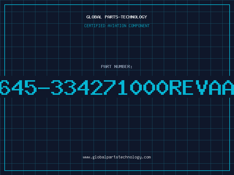 Aviation Part 645-334271000REVAA