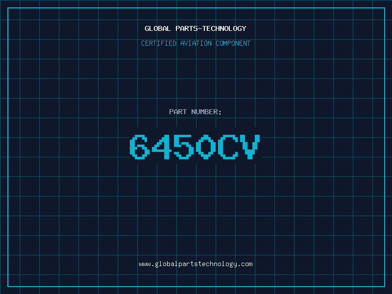 Aviation Part 6450CV