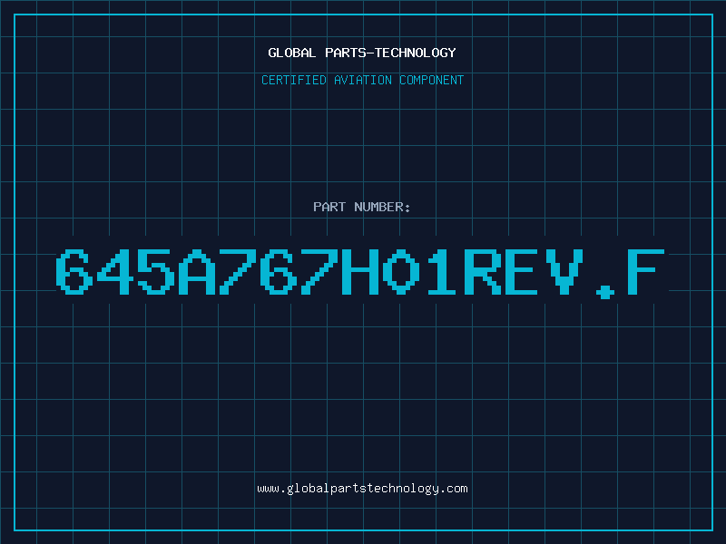 Aviation Part 645A767H01REV.F