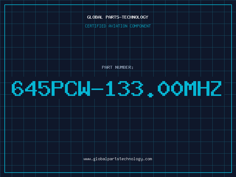 Aviation Part 645PCW-133.00MHZ