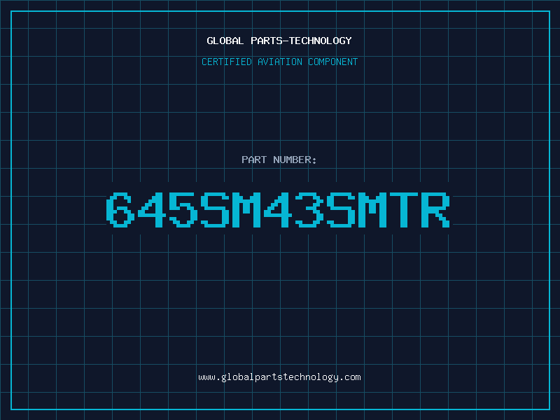 Aviation Part 645SM43SMTR