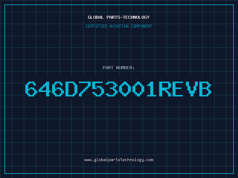 Aviation Part 646D753001REVB