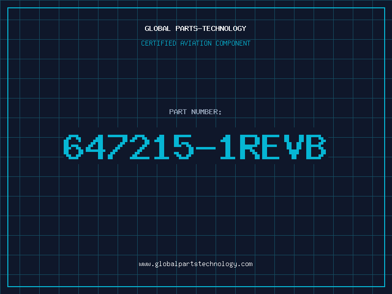 Aviation Part 647215-1REVB
