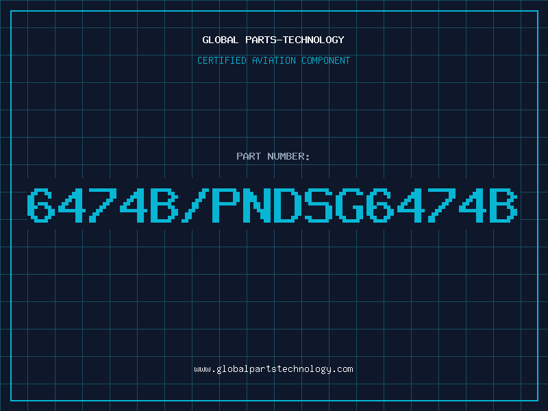 Aviation Part 6474B/PNDSG6474B