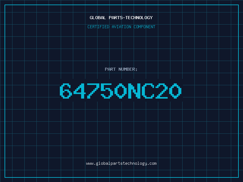 Aviation Part 64750NC20