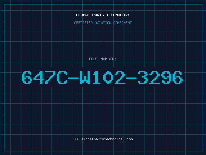 Aviation Part 647C-W102-3296