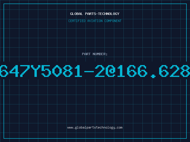 Aviation Part 647Y5081-2@166.628