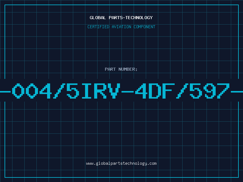 Aviation Part 648-4774-004/5IRV-4DF/597-1987-003