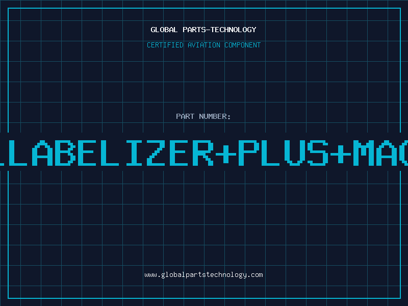 Aviation Part 64801LABELIZERPLUSMACHINE