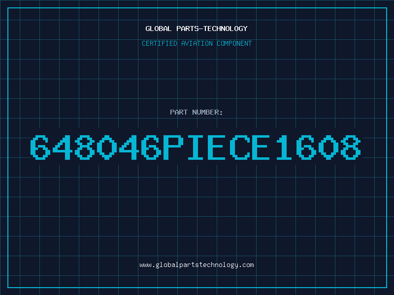 Aviation Part 648046PIECE1608