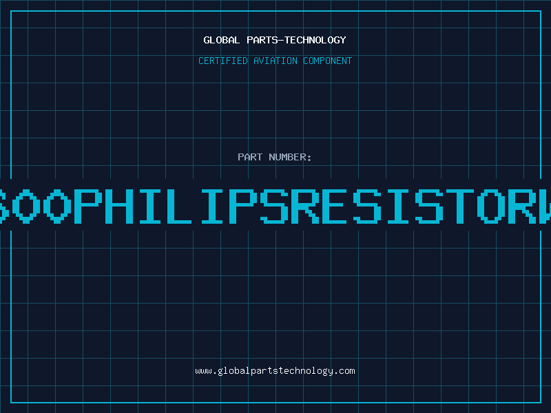 Aviation Part 648600PHILIPSRESISTORWP90