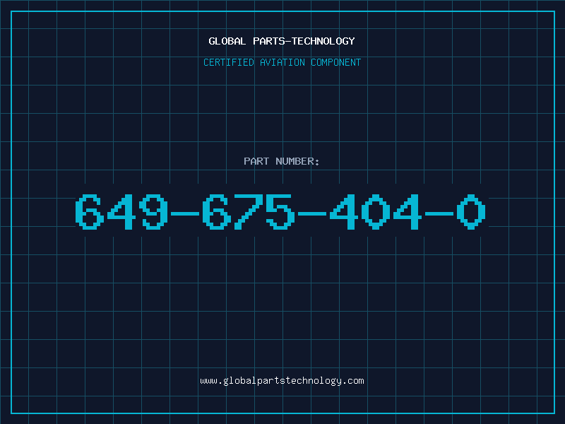 Aviation Part 649-675-404-0