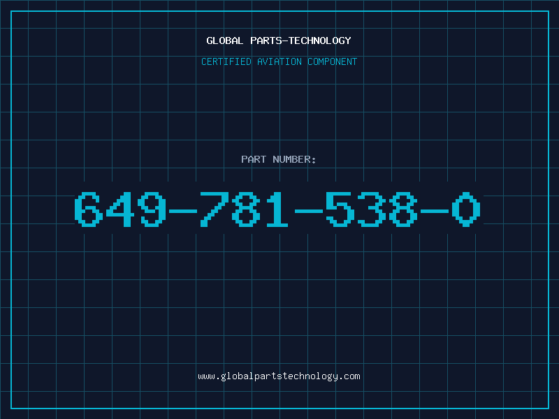 Aviation Part 649-781-538-0