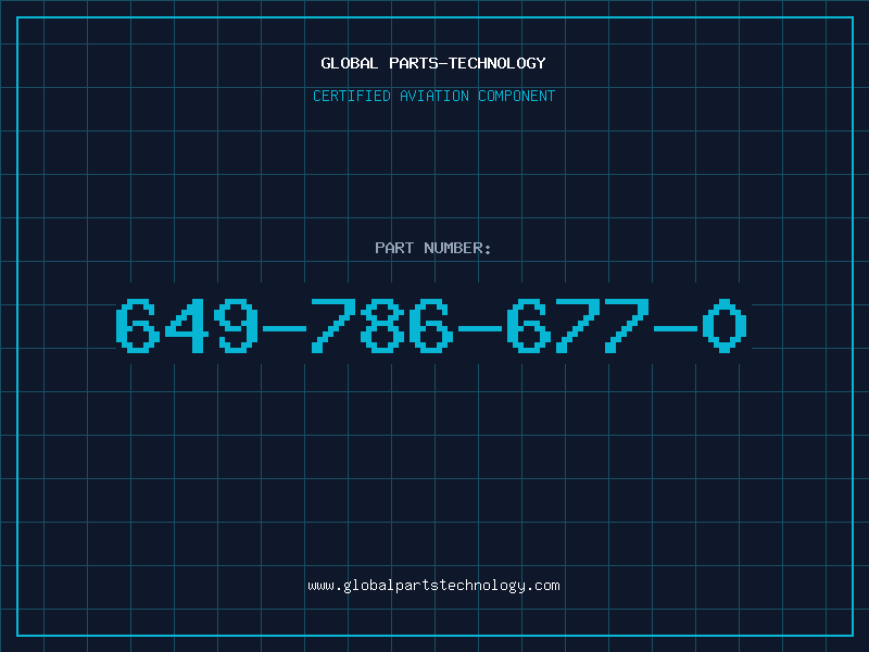 Aviation Part 649-786-677-0