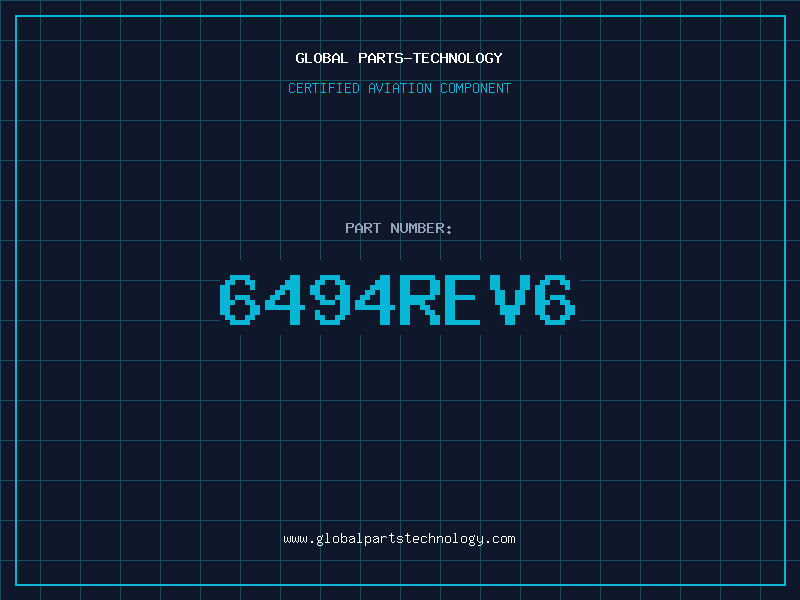 Aviation Part 6494REV6