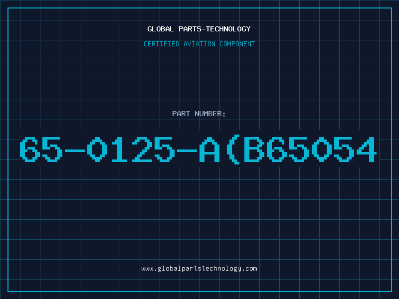 Aviation Part 65-0125-A(B65054
