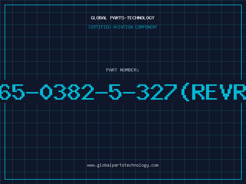 Aviation Part 65-0382-5-327(REVR