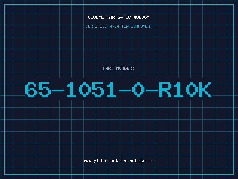 Aviation Part 65-1051-0-R10K