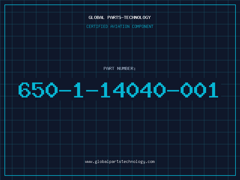 Aviation Part 650-1-14040-001