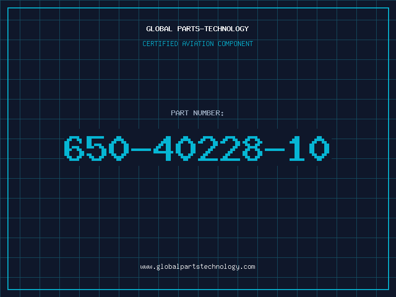 Aviation Part 650-40228-10