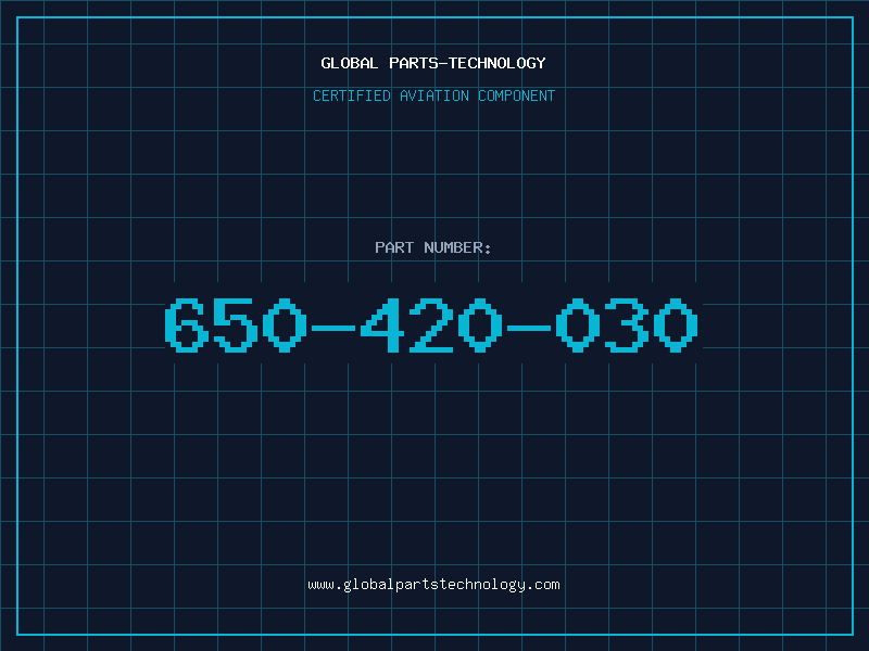 Aviation Part 650-420-030