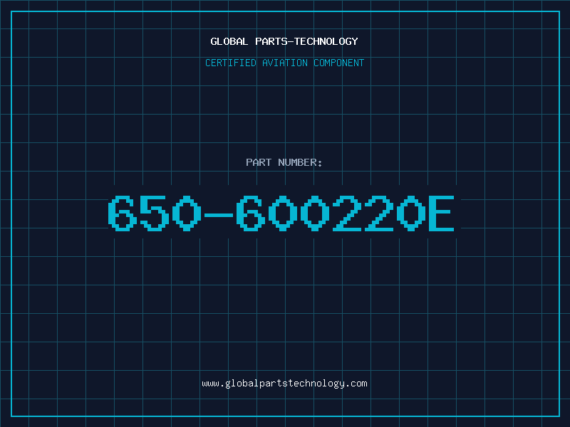 Aviation Part 650-600220E