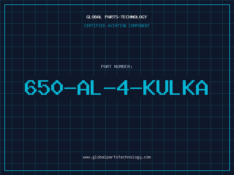 Aviation Part 650-AL-4-KULKA