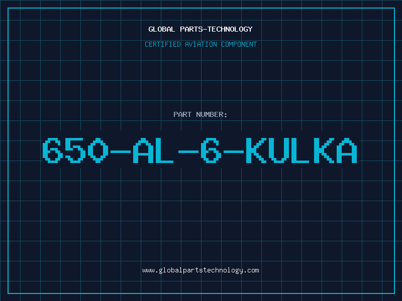 Aviation Part 650-AL-6-KULKA