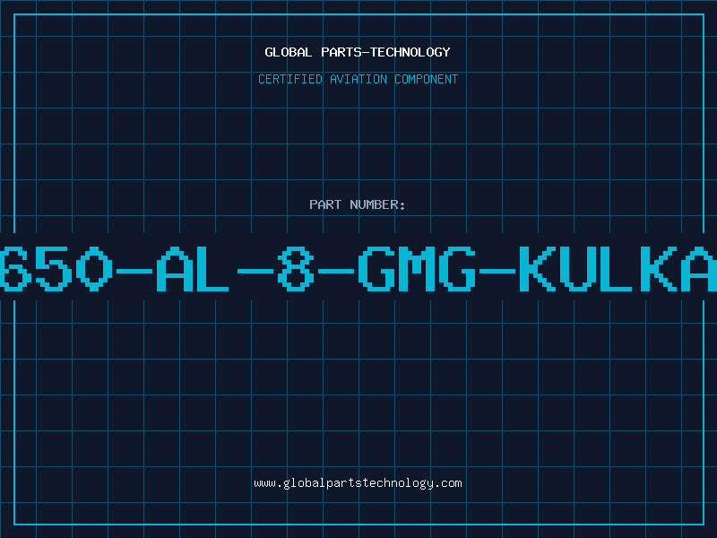 Aviation Part 650-AL-8-GMG-KULKA