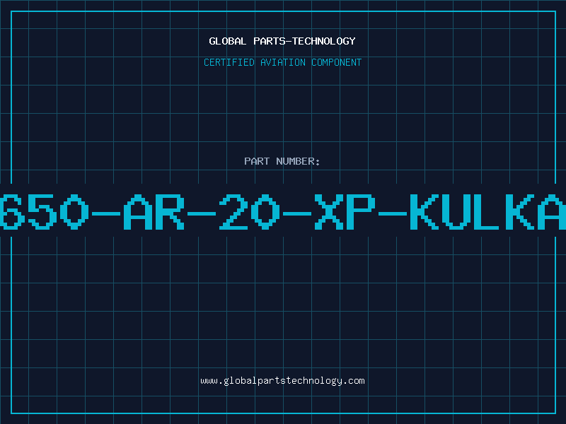 Aviation Part 650-AR-20-XP-KULKA