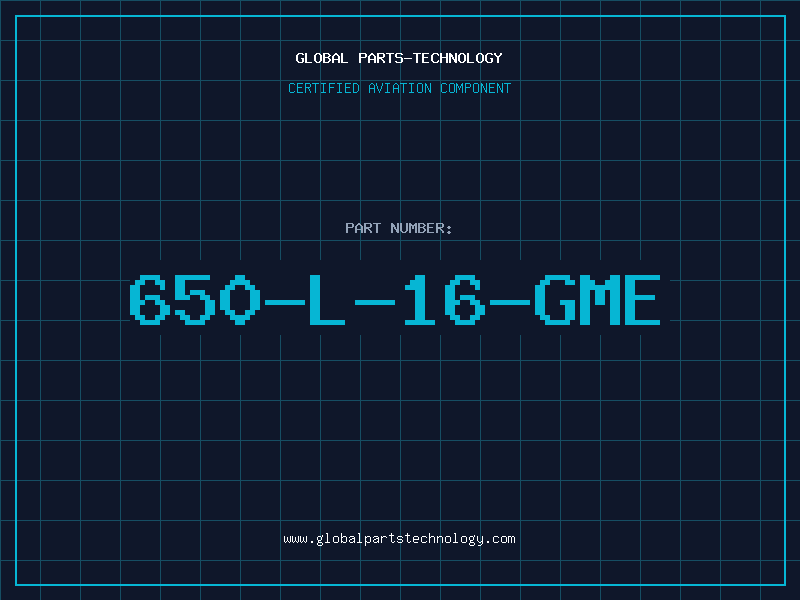 Aviation Part 650-L-16-GME