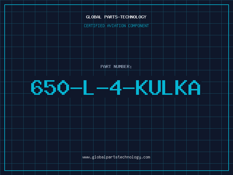 Aviation Part 650-L-4-KULKA